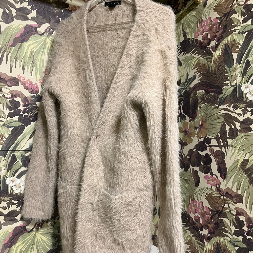 Sanctuary Fluffy Soft Dusty Rose Sweater Xs